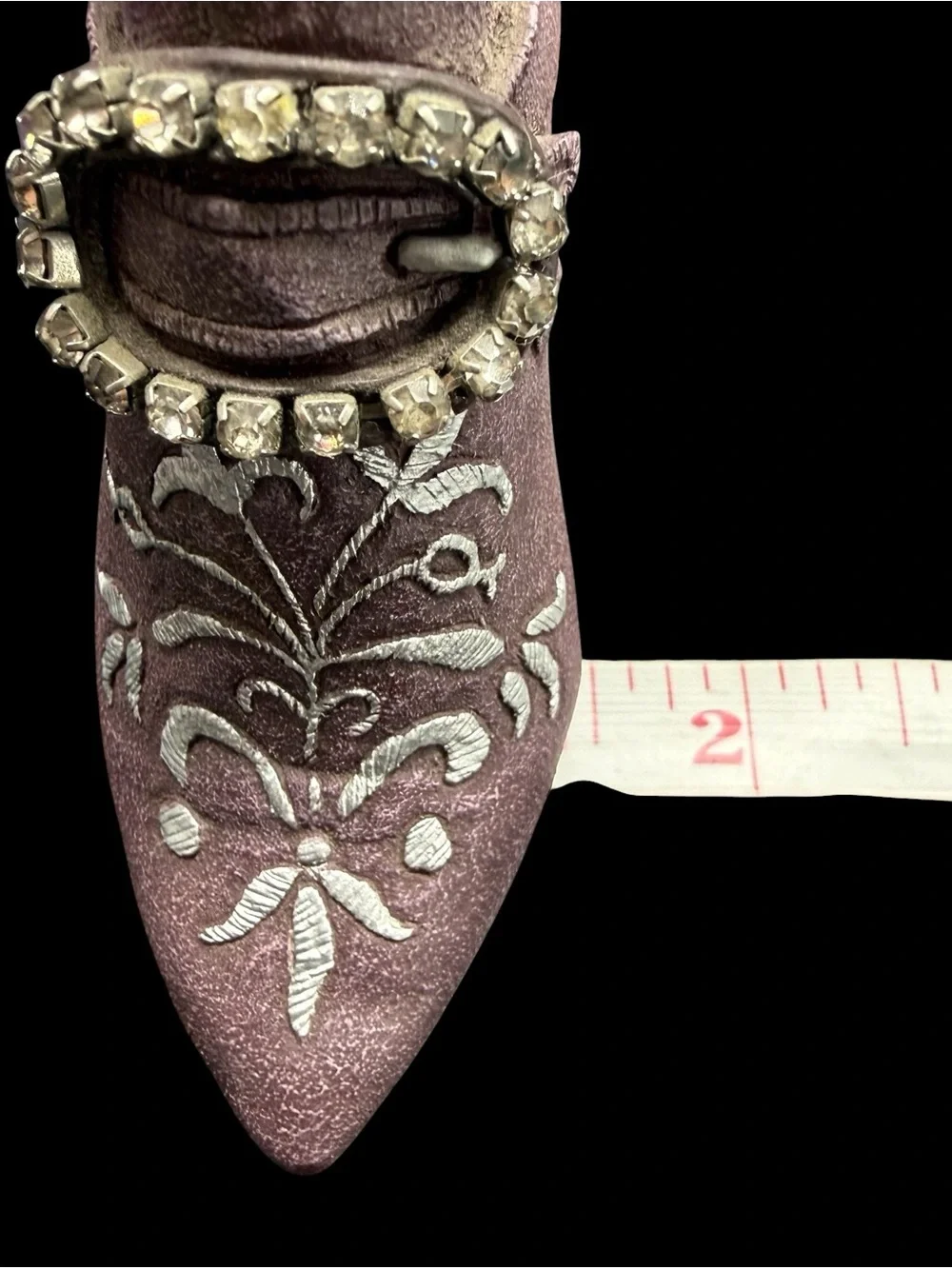 Bordeaux Just The Right Shoe Raine Willitts 25022 1999 Original Box As Is